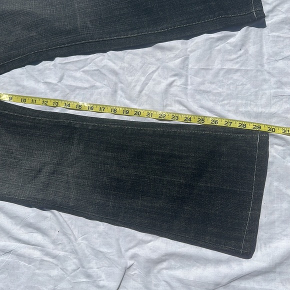 Seven for all mankind Bootcut QC black denim cut#711575 Size 27 - Picture 14 of 15